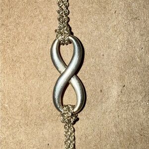 Tiffany and Co Sterling Silver Infinity Bracelet